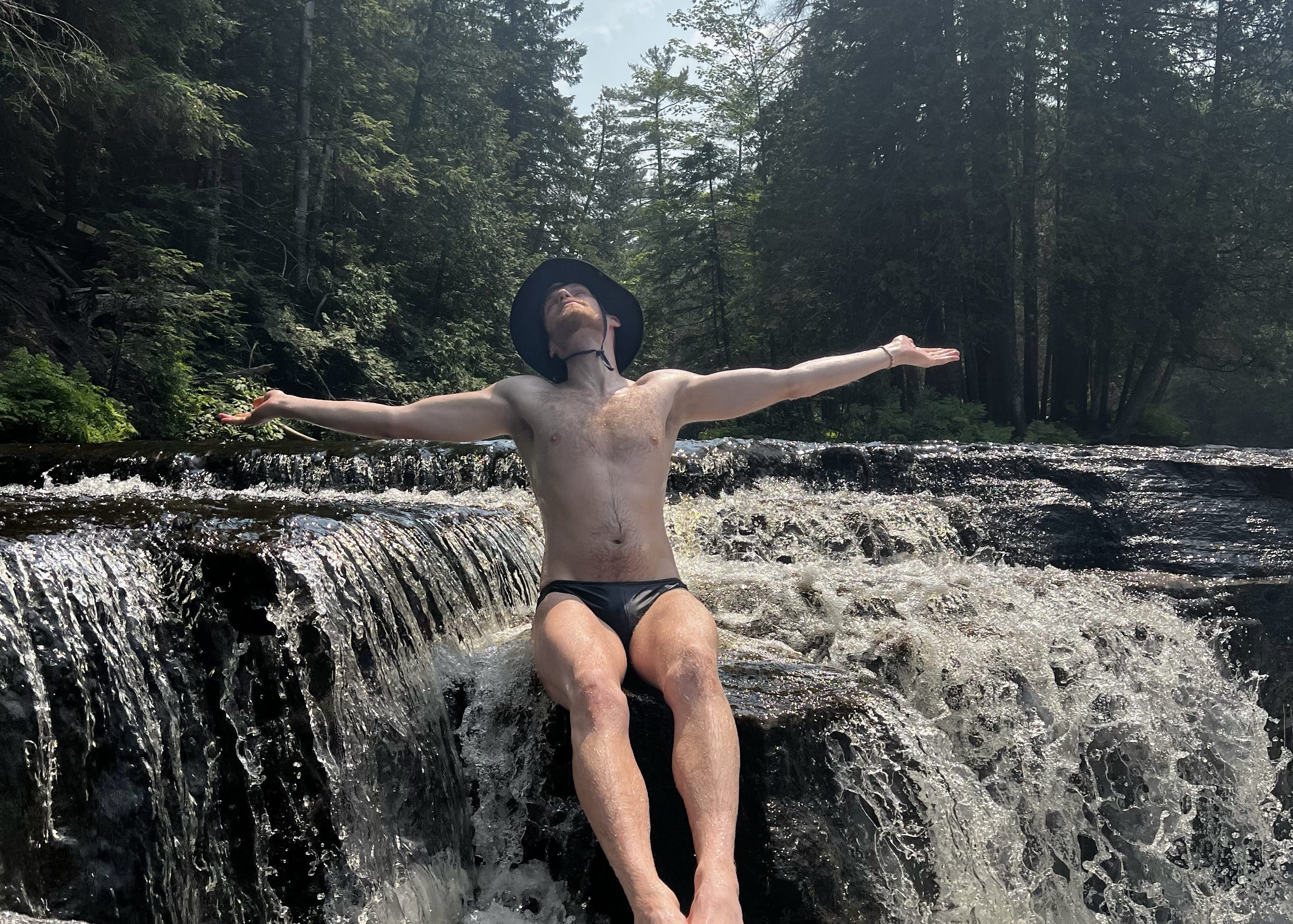 Visiting Tahquamenon Falls